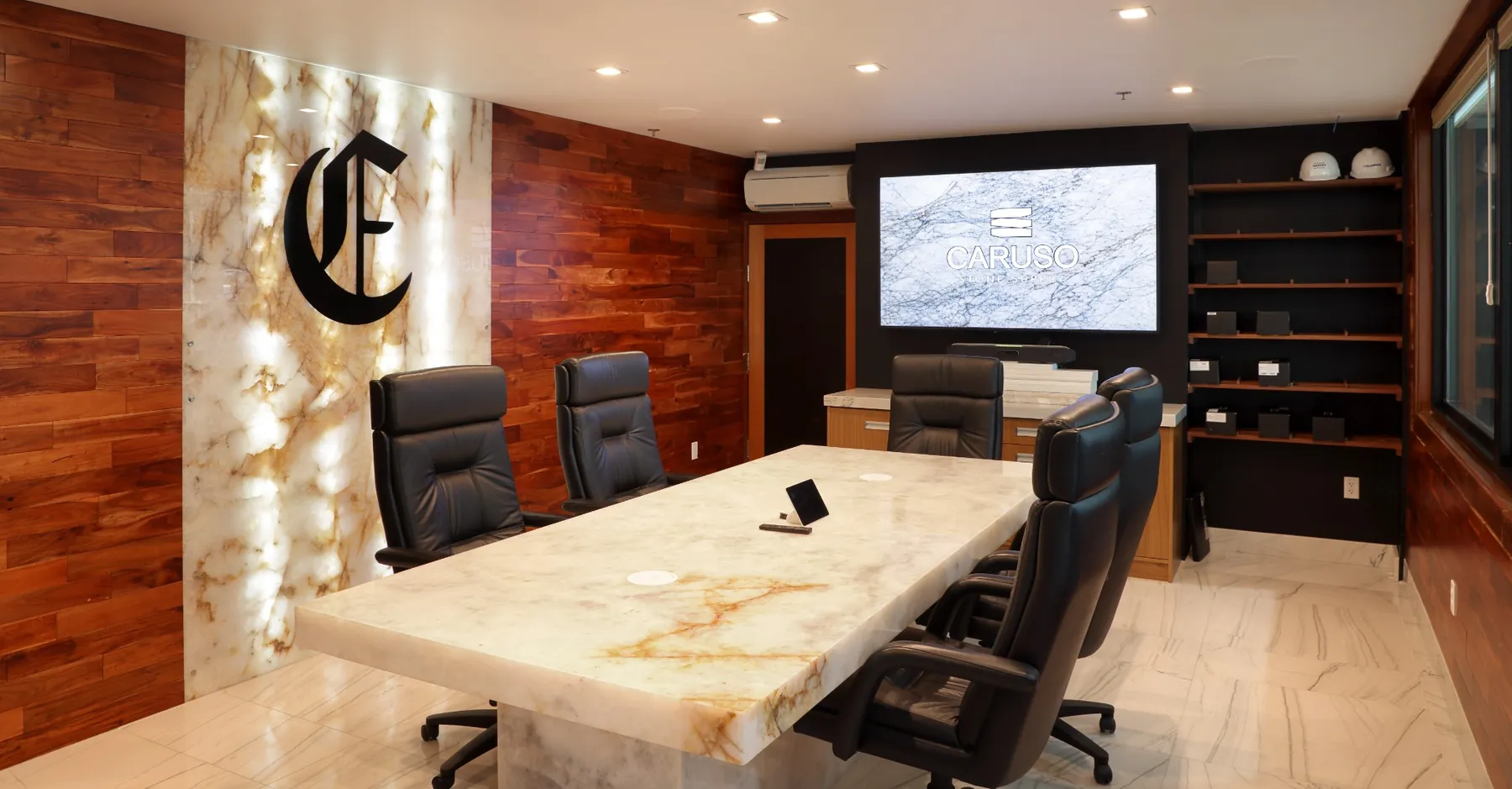 Caruso Stone Supply design meeting space
